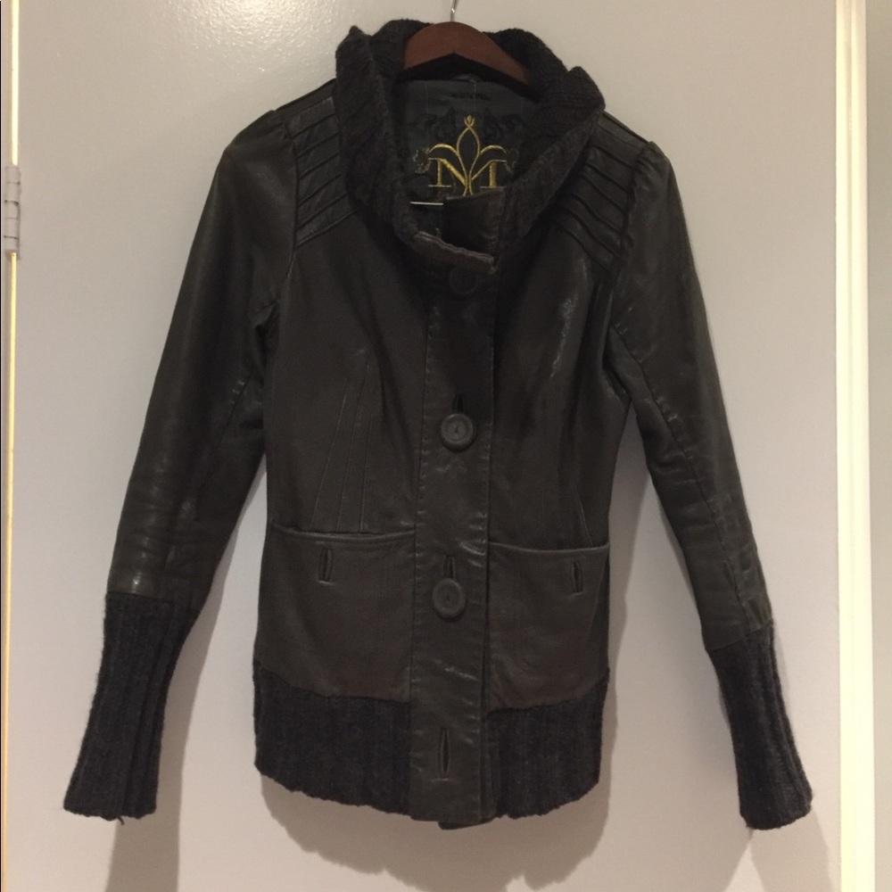 Mackage leather jacket